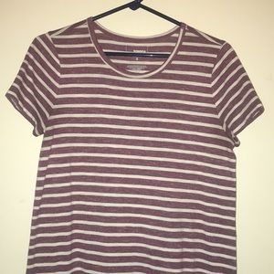 Striped t-shirt dress